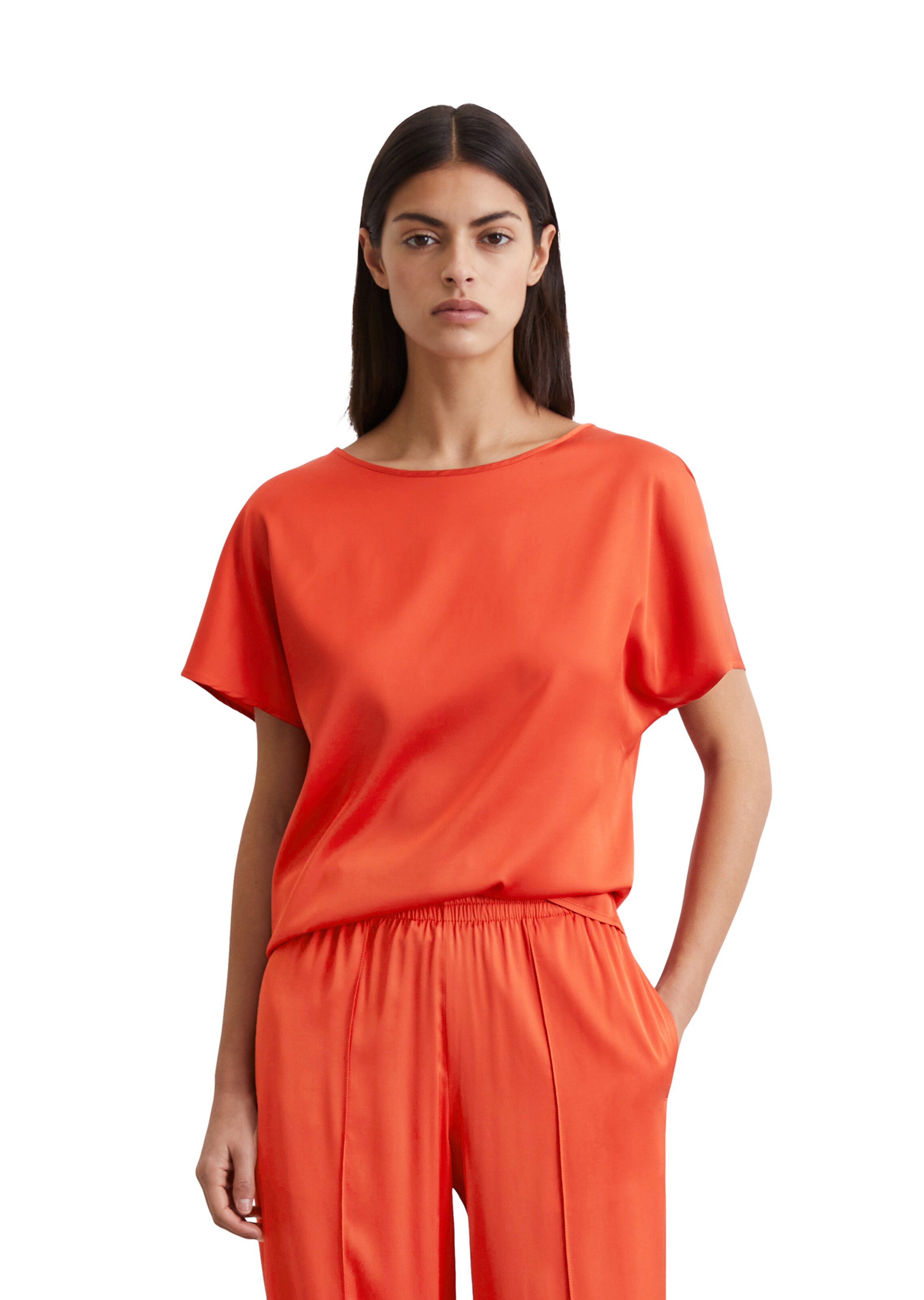 Marc O'Polo Bluse in Rot: Vorderseite