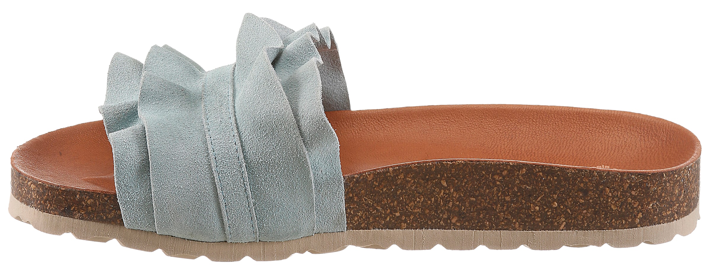 VERBENAS Pantolette in Blau