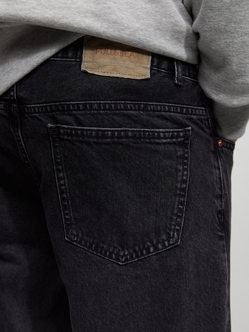 Pull&Bear Regular Jeans in Zwart