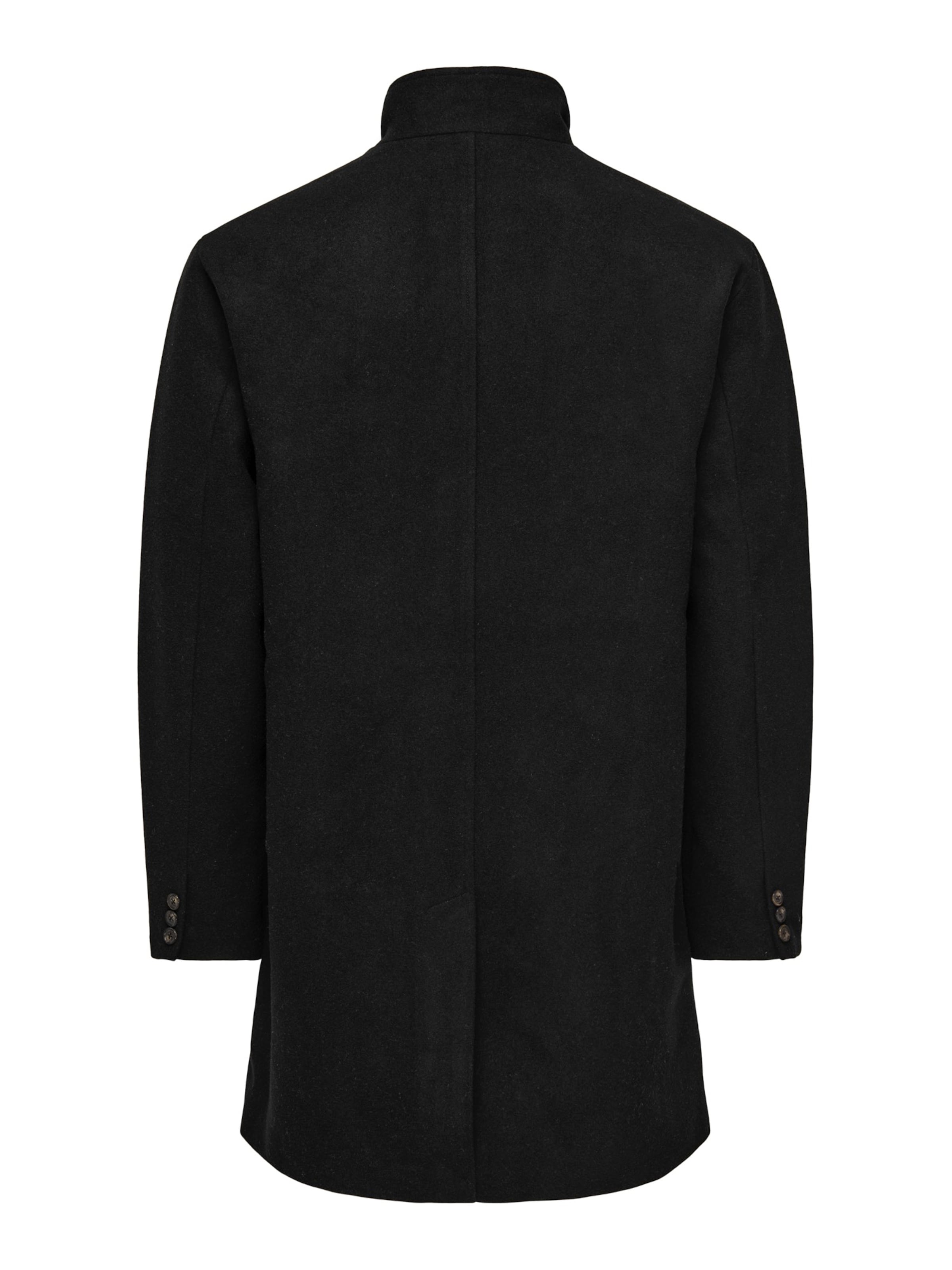 Only & Sons Демисезонное пальто 'CHARLES' в Черный