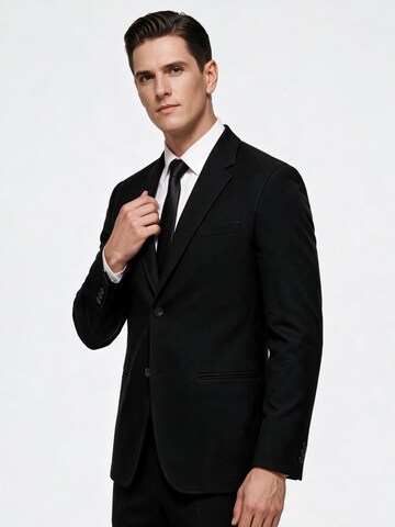 ALLTHEMEN Regular fit Suit Jacket 'Tragestolz' in Black