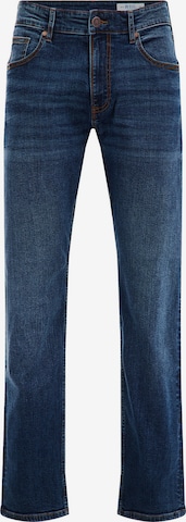 WE Fashion Regular Jeans in Blauw: voorkant