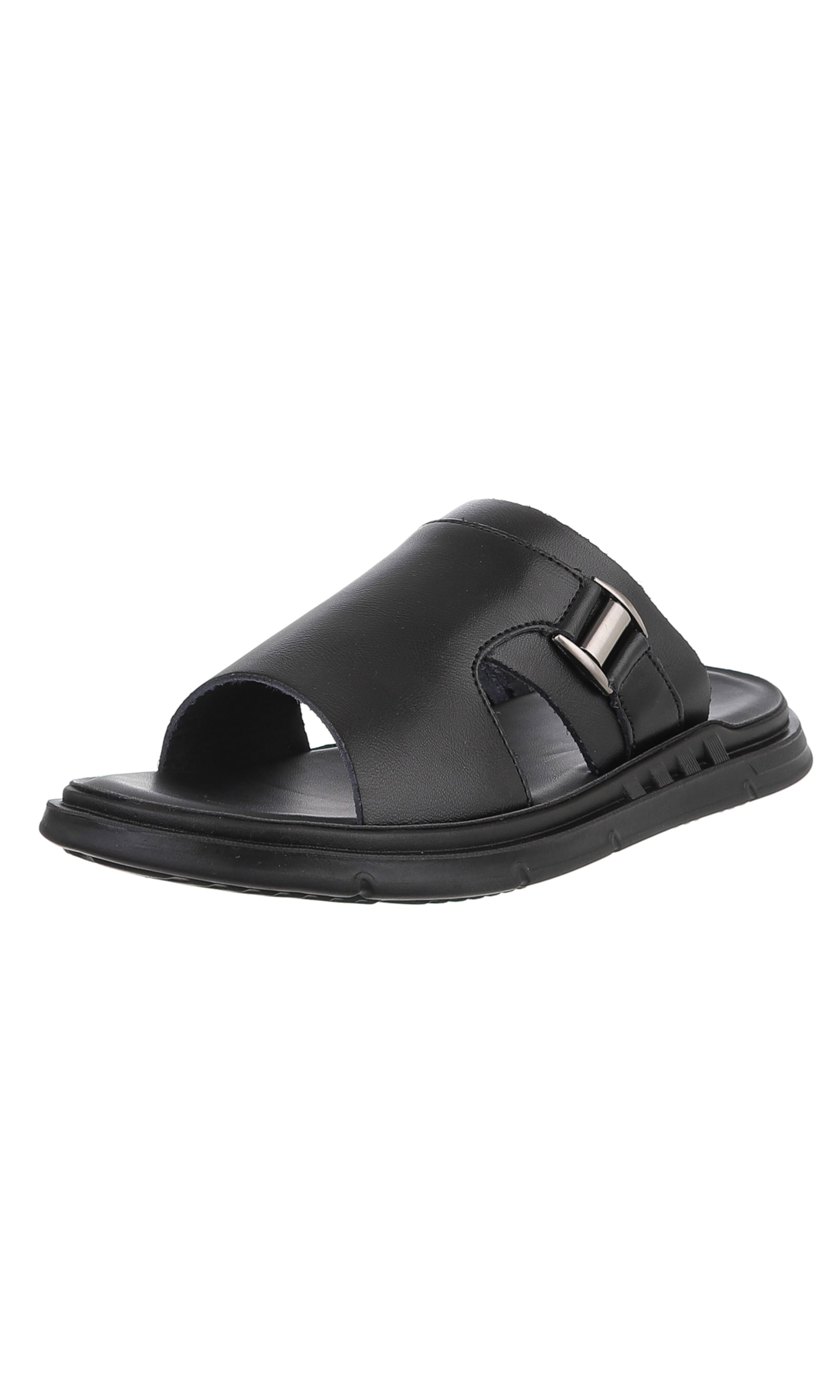 CoolWalk Pantolette in Schwarz: Vorderseite