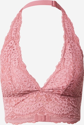 Hunkemöller Triangle Bra in Pink: front