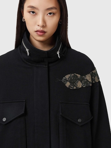 AllSaints Jopa na zadrgo 'OUROS CLARIE' | črna barva