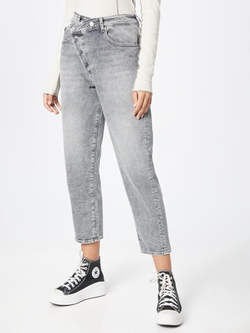 Le Temps Des Cerises Regular Jeans in Grey: front