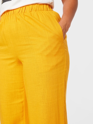 Selected Femme Curve Regular Pants 'GULIA' in Orange