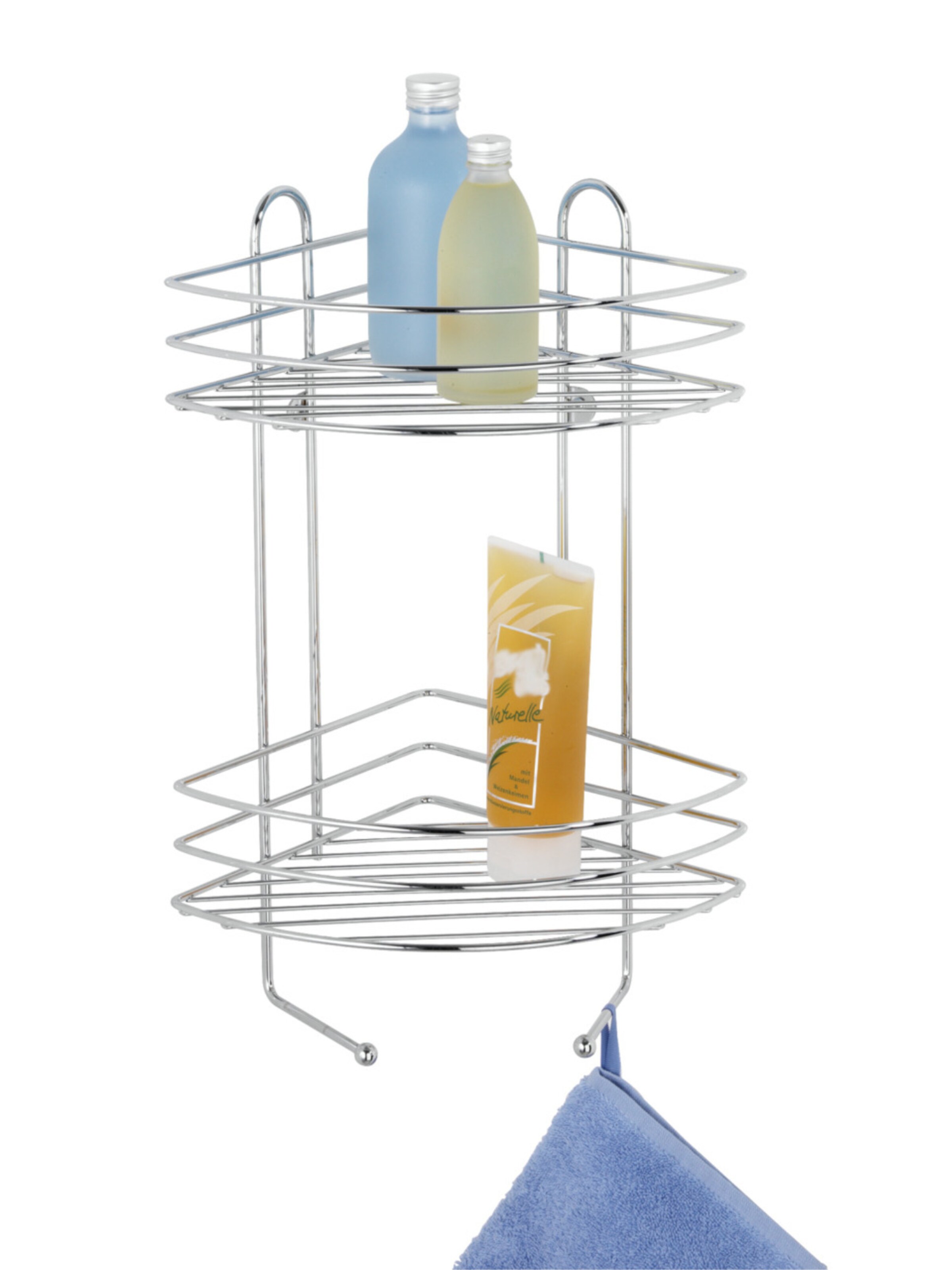 Wenko Regal in Silber