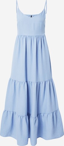 Trendyol Letní šaty – modrá: přední strana