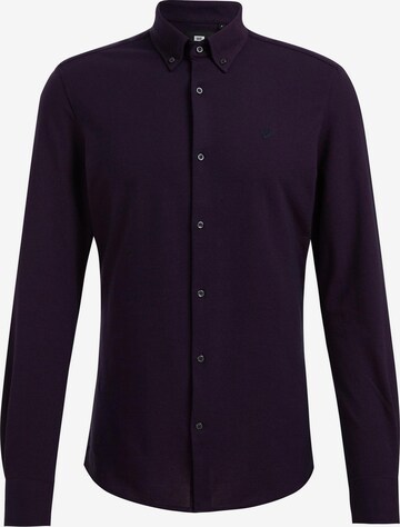 purpurinė WE Fashion Priglundantis modelis Marškiniai: priekis