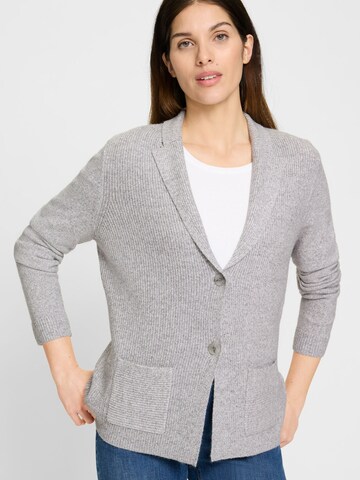 Olsen Strickjacke in Grau: Vorderseite