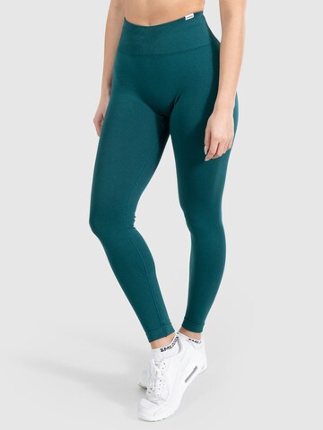 Smilodox Skinny Workout Pants 'Amaze Pro' in Green