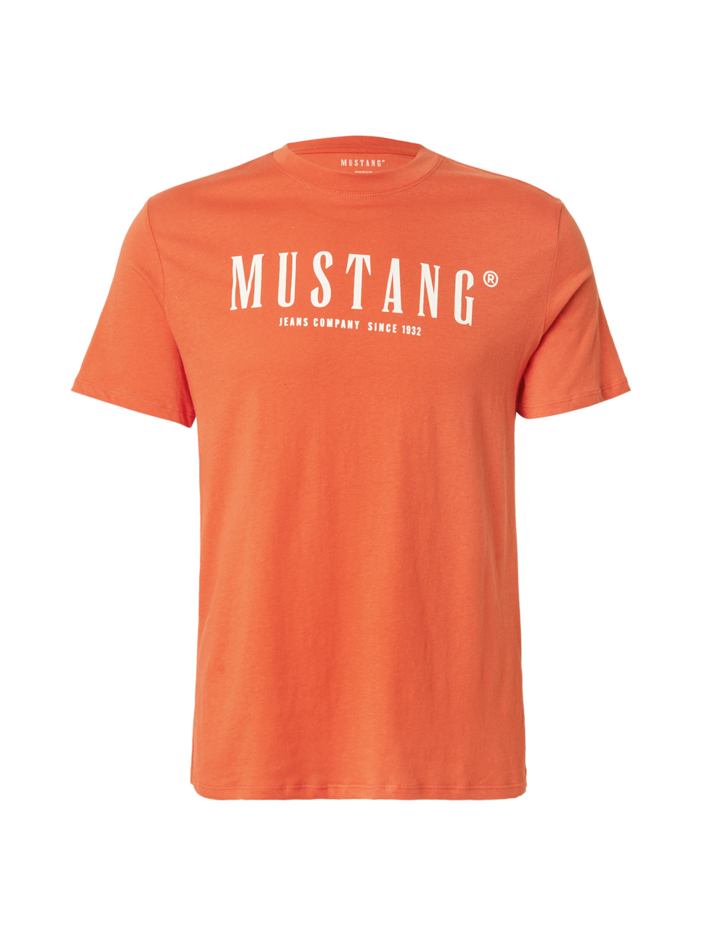 MUSTANG Tričko 'Austin' - Červená: predná strana