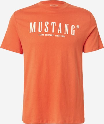 T-Shirt 'Austin' MUSTANG en rouge : devant