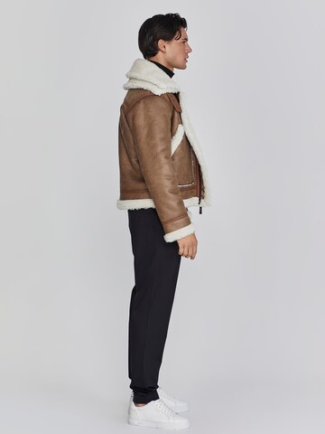 SikSilk Winterjacke in Braun