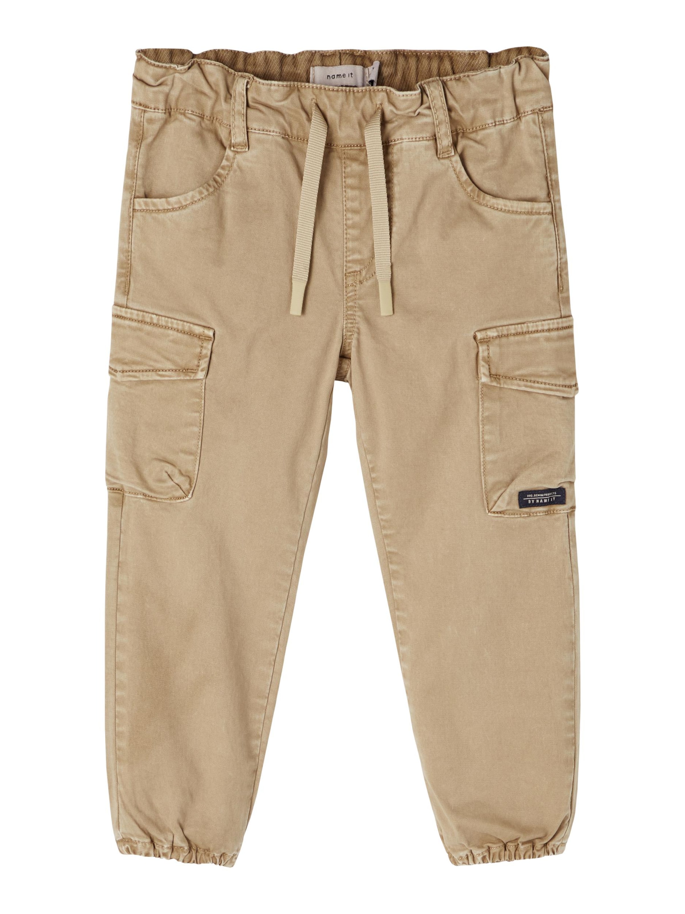 NAME IT - Tapered Pantalón 'NMMBen' en beige: frente