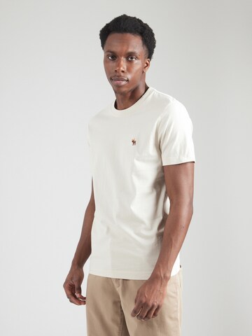 Maglietta di Abercrombie & Fitch in bianco: frontale