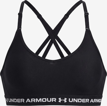 UNDER ARMOUR - Bustier Sujetador deportivo en negro: frente