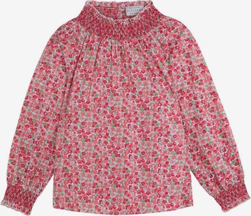 Scalpers Bluse 'Smock Flower' i pink: forside