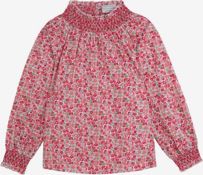 Camicia da donna 'Smock Flower' Scalpers di colore verde / rosa / bianco, Visualizzazione prodotti