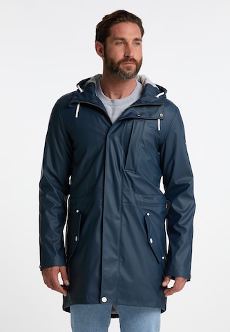 Parka di mezza stagione di DreiMaster Maritim in blu: frontale