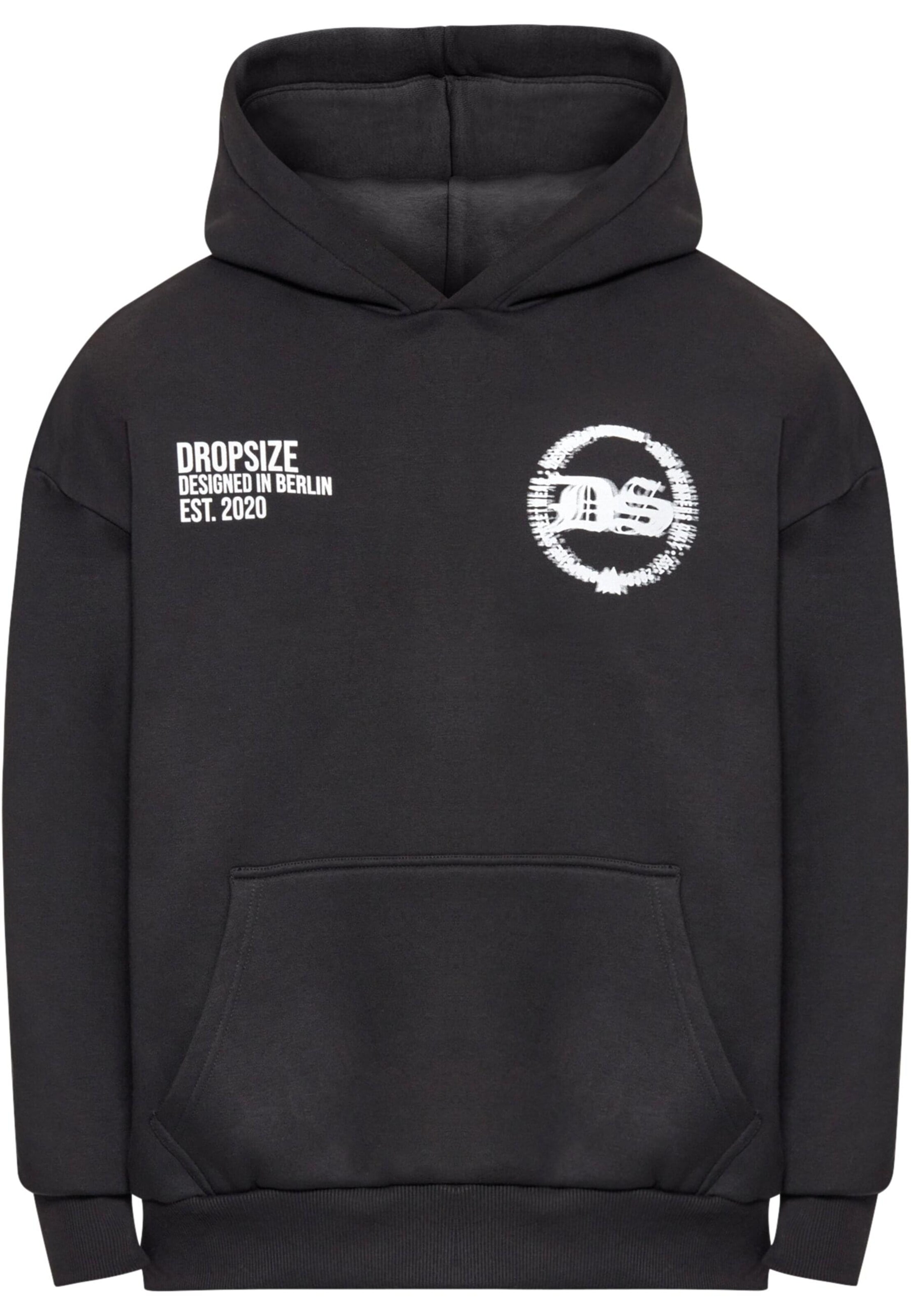 Dropsize Sweatshirt in Black: front