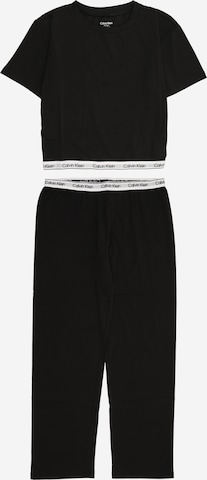 Calvin Klein Underwear Yöpuku värissä musta: etupuoli