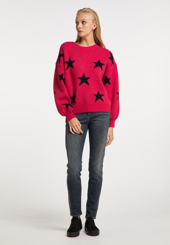 Pull-over myMo ROCKS en rouge