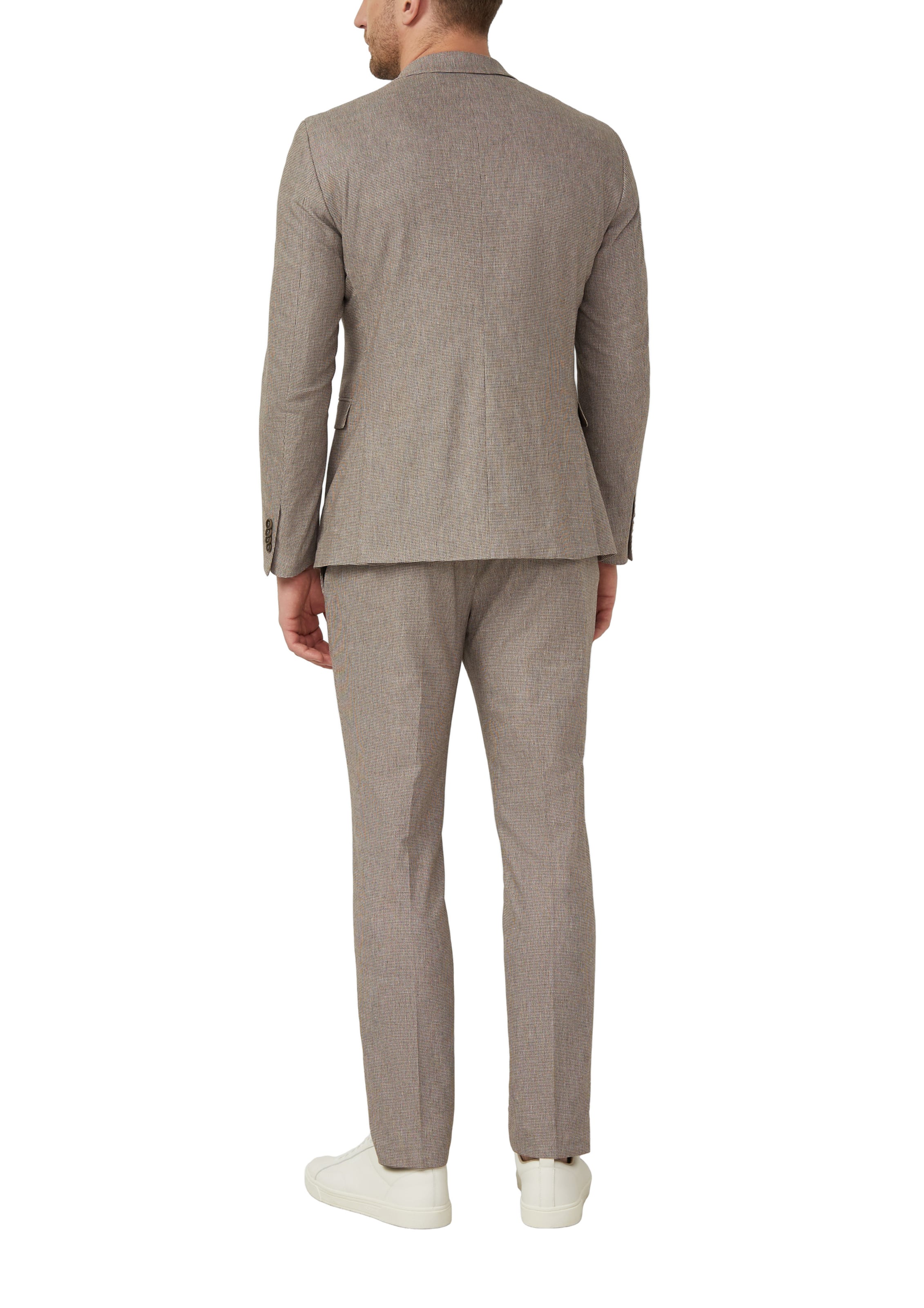 Coupe slim Veste de costume ' S.OPURE ' s.Oliver en marron