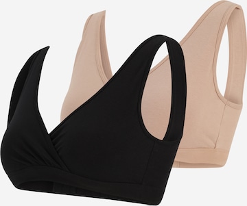 Soutien-gorge d’allaitement Lindex Maternity en beige : devant
