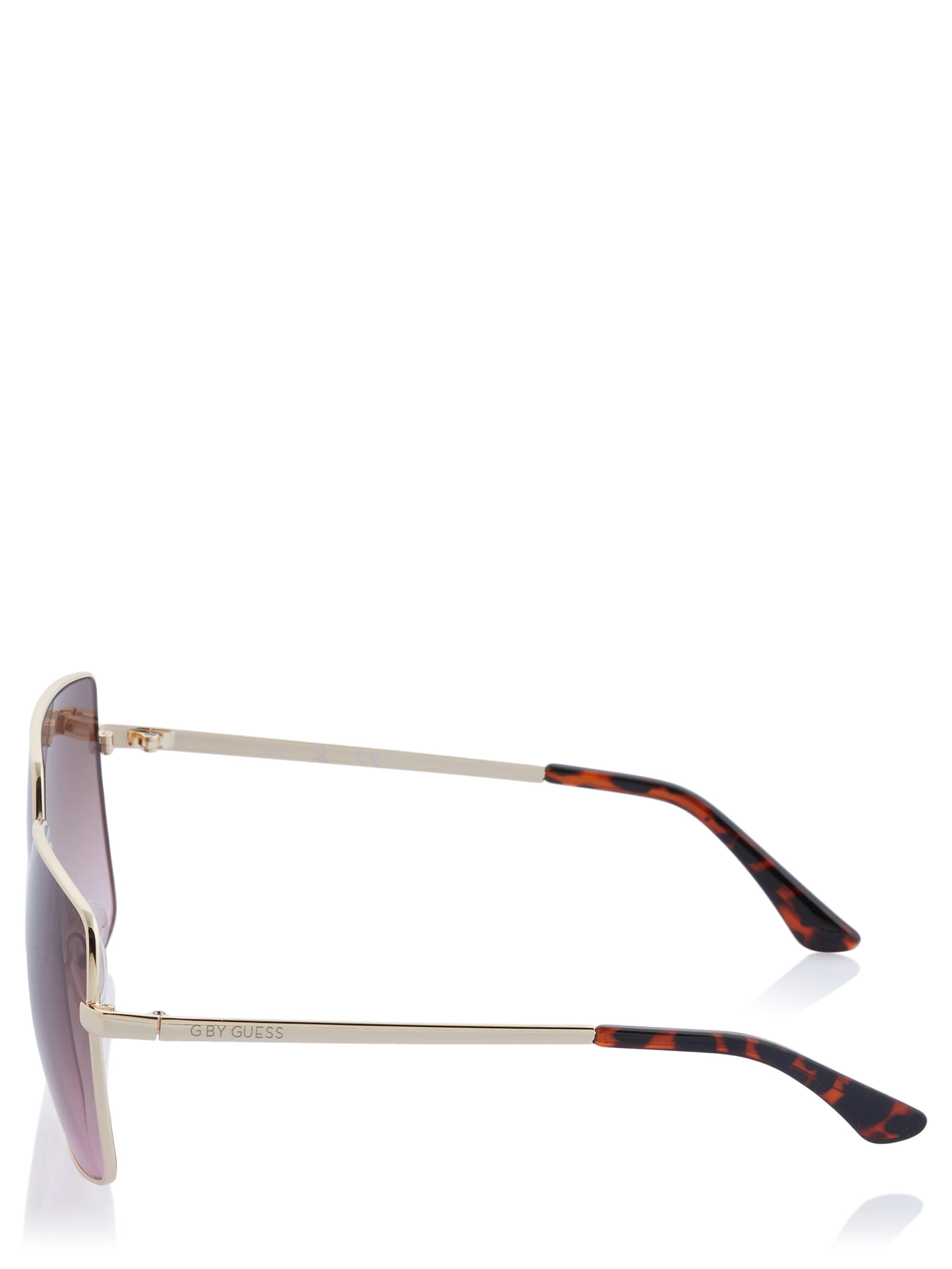 GUESS Sunglasses 'GUESS Sonnenbrille' in Gold