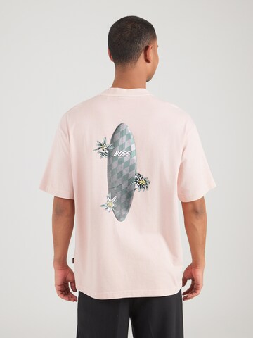 BOSS Majica | roza barva: sprednja stran