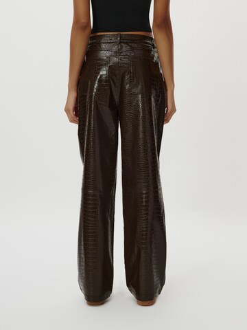 Wide leg Pantaloni 'Fabiane' di LeGer by Lena Gercke in marrone