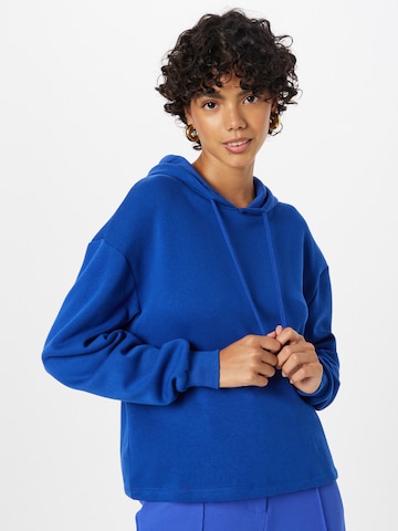 Sweat-shirt 'Chilli' PIECES en bleu : devant