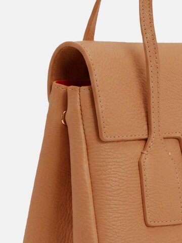 Borsa a mano 'Borsa a Mano Pelle Genuina Virginia Rhinè 30x23 cm' di Virginia Rhinè in beige