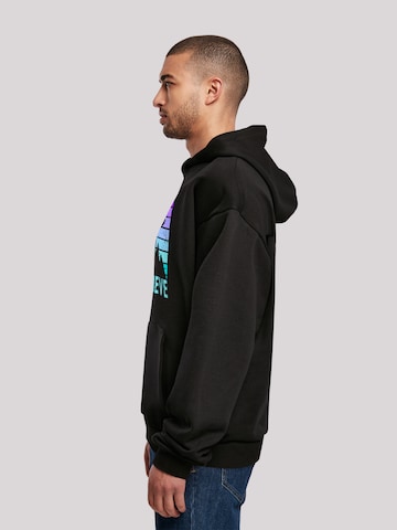 F4NT4STIC Sweatshirt 'I Believe UFO' in Black