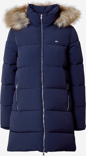 Tommy Jeans Manteau d’hiver 'Modern Puffa' en beige / bleu marine, Vue avec produit