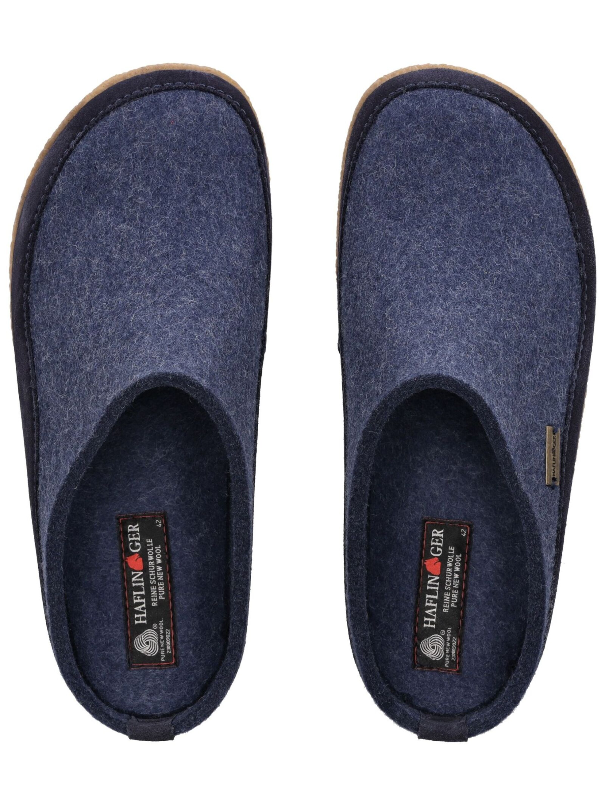 HAFLINGER Slipper in Blue