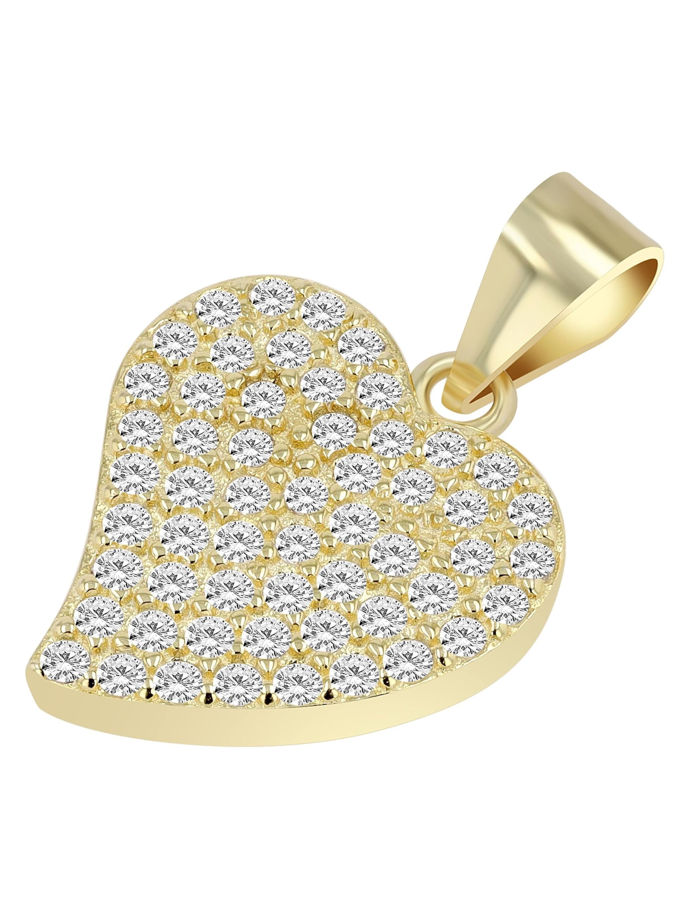 Akzent Pendant 'Moana, 925 Sterlingsilber, langlebig' in Gold