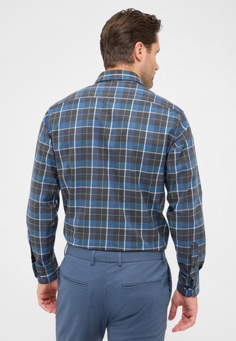 ETERNA Regular fit Button Up Shirt 'MODERN FIT' in Blue