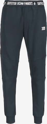 OUTFITTER Tapered Broek 'TAHI' in Blauw: voorkant