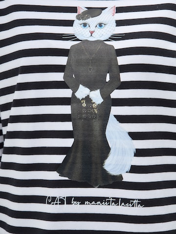 CAT by Maniita Lacitta Shirt 'Drama Queen CAT' in Black