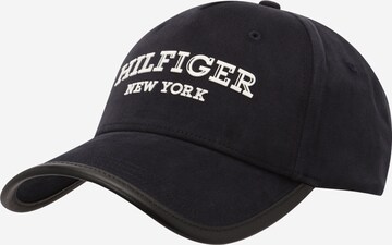 TOMMY HILFIGER - Gorra en azul: frente