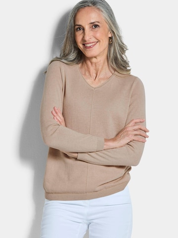 Pull-over Goldner en gris : devant