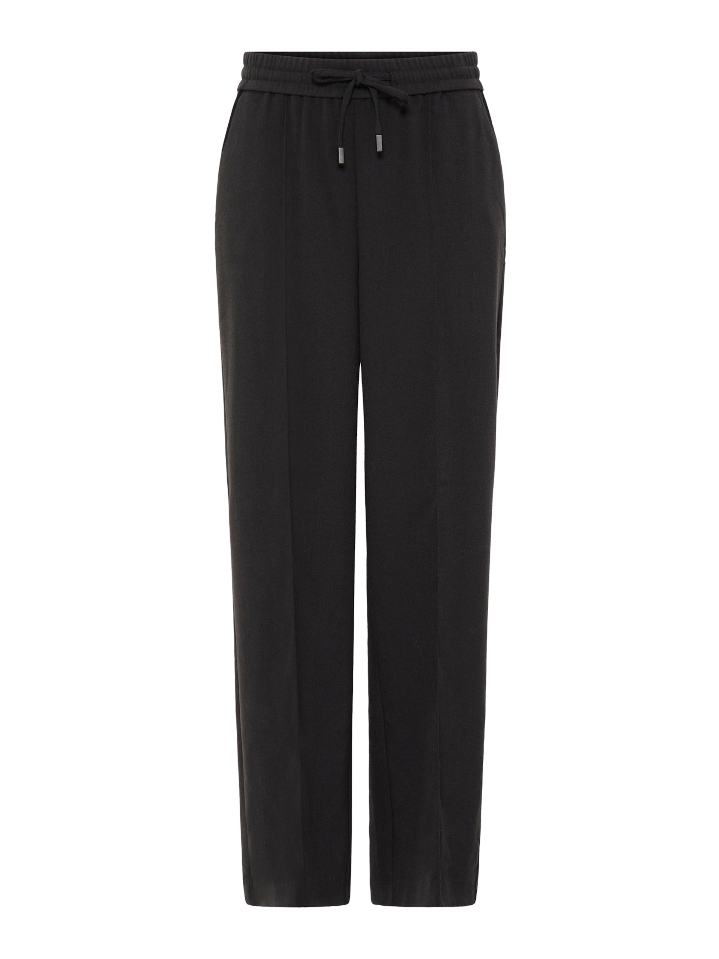 b.young Wide leg Pants 'BYEncore' in Black: front
