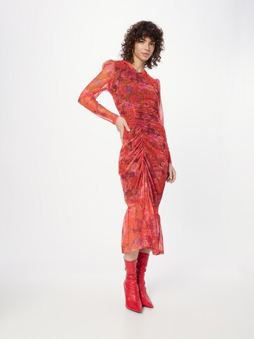 Robe Oasis en rouge : devant