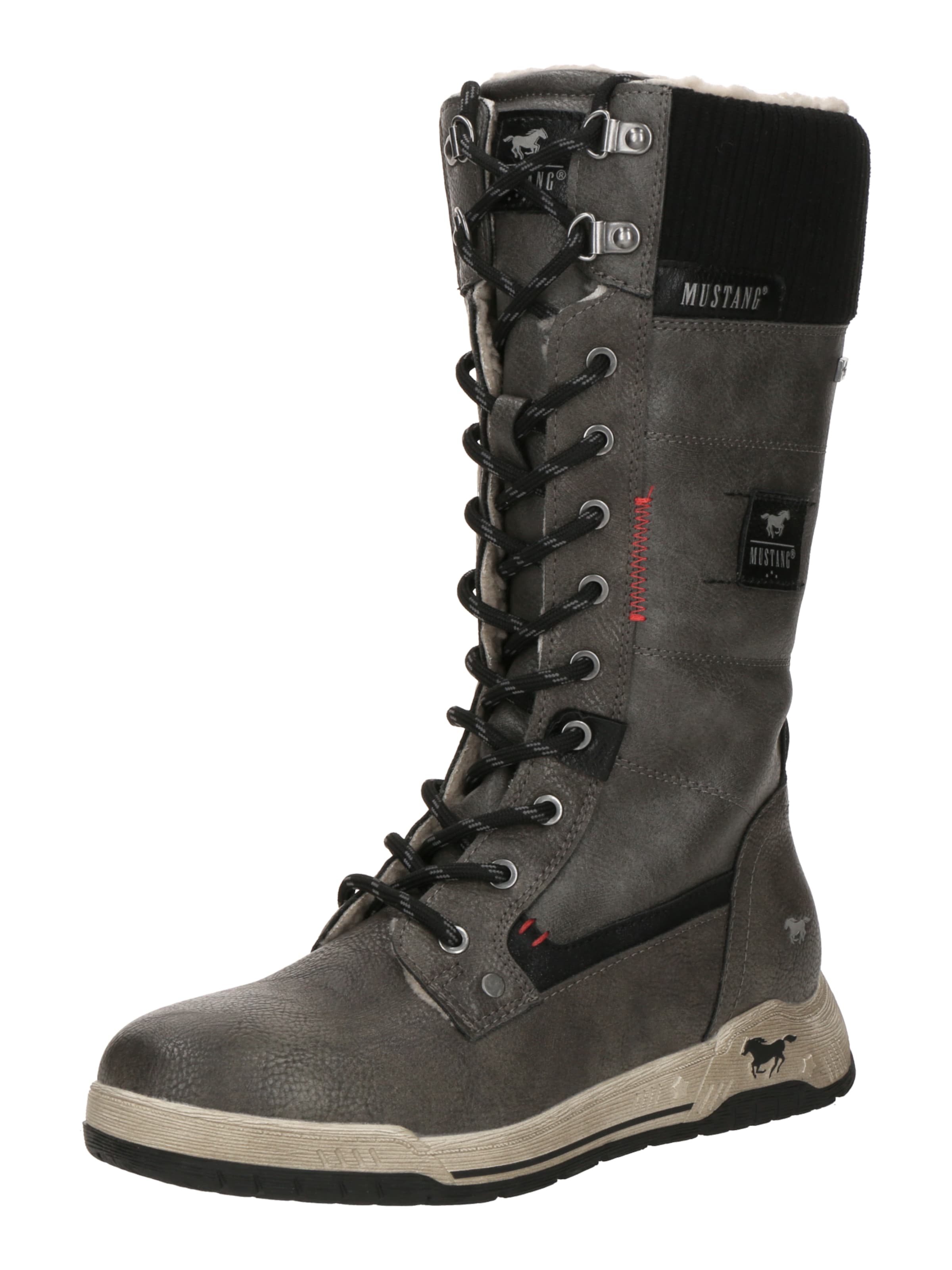 Stivale stringato di MUSTANG in grigio: frontale