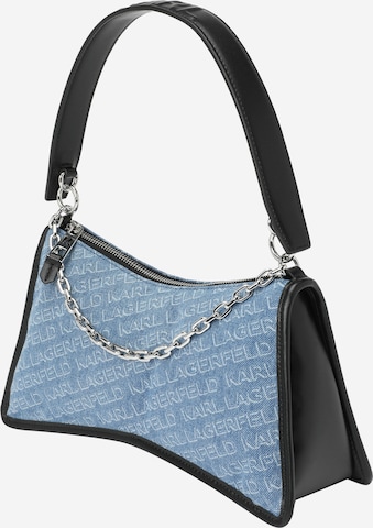 Karl Lagerfeld Tasche in Blau: predná strana