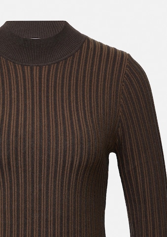 COMMA Pullover in Braun