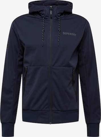 Superdry Športna jakna | modra barva: sprednja stran
